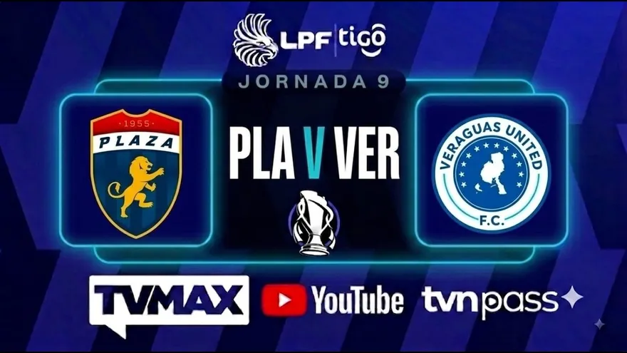 PLAZA ANADOR FC VS VERAGUAS UNITED FC | J-9 | ⚽APERTURA  2026 LPF | #FULLTVMAX | #ENVIVO'