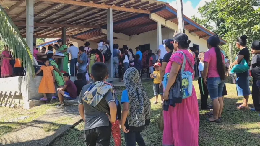 Personas atendidas por el Minsa en la zona norte de Santa Fe de Veraguas