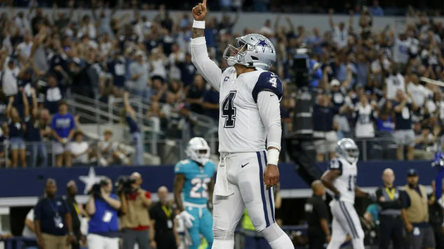Prescott y Cooper hacen conexión y mantienen sin derrota a los Cowboys