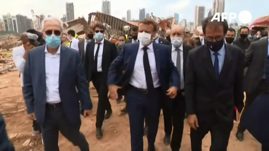 Macron promete ayuda a Líbano y pide "reformas"