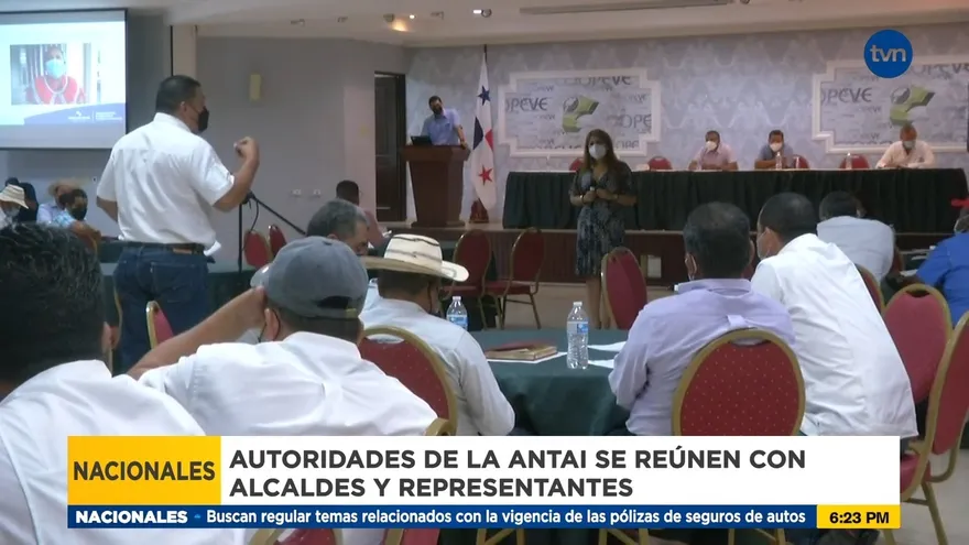 Antai se reúne con autoridades locales en Veraguas