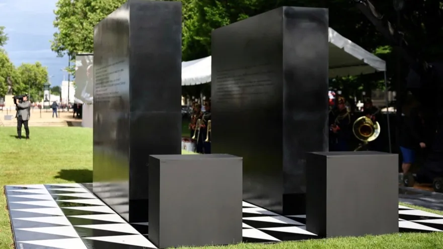 Monumento en honor a las víctimas del genocidio de los tutsis en Ruanda.