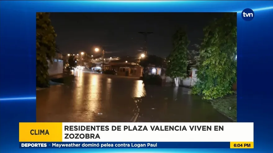 Residentes de Plaza Valencia preocupados por inundaciones