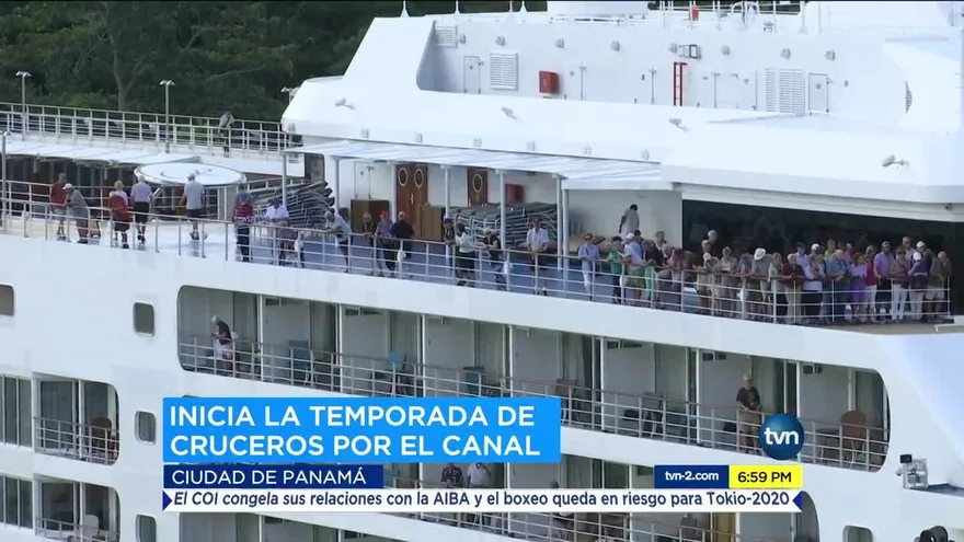 Inicia temporada de cruceros 2018 en Panamá