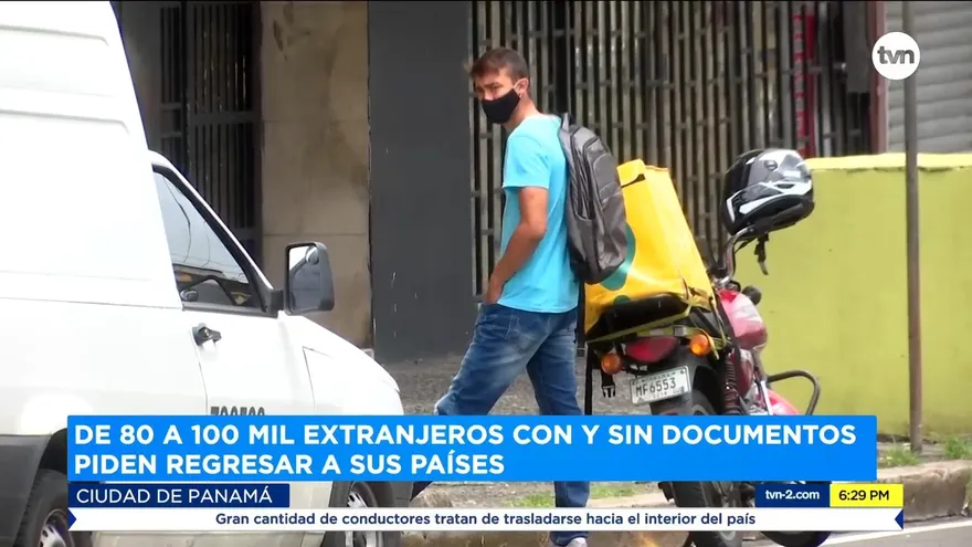 Extranjeros piden regresar a sus países en medio de la pandemia.