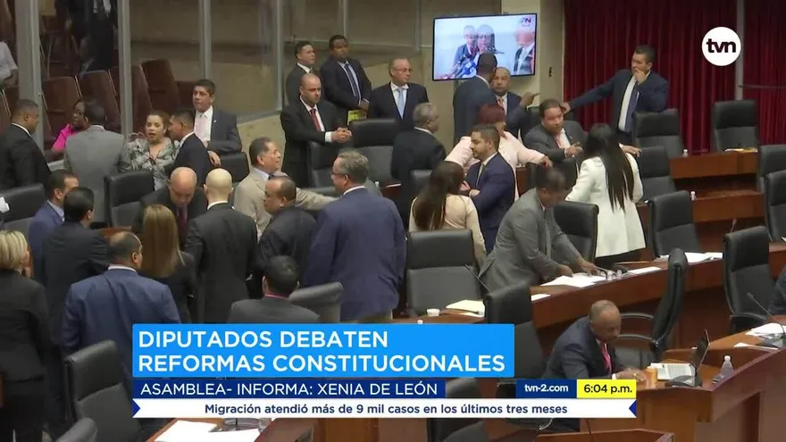 Se registra altercado en sesión permanente en discusión sobre reformas constitucionales