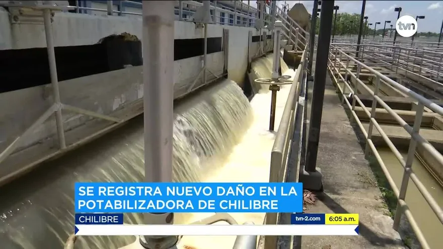 Se recupera paulatinamente la planta potabilizadora de Chilibre