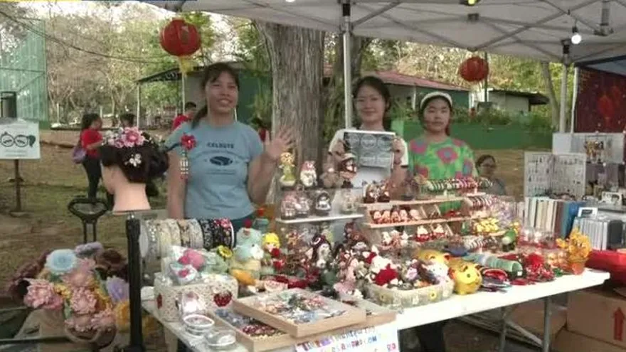 Celebran Festival de la Primavera en el Parque Omar