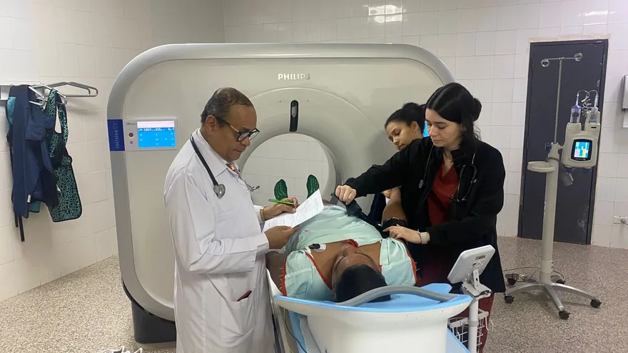 Hospital de Aguadulce incorpora por primera vez estudio angiocat coronario