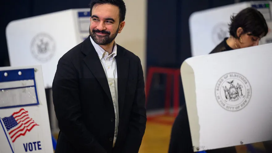 Izquierdista musulmán Zohran Mamdani