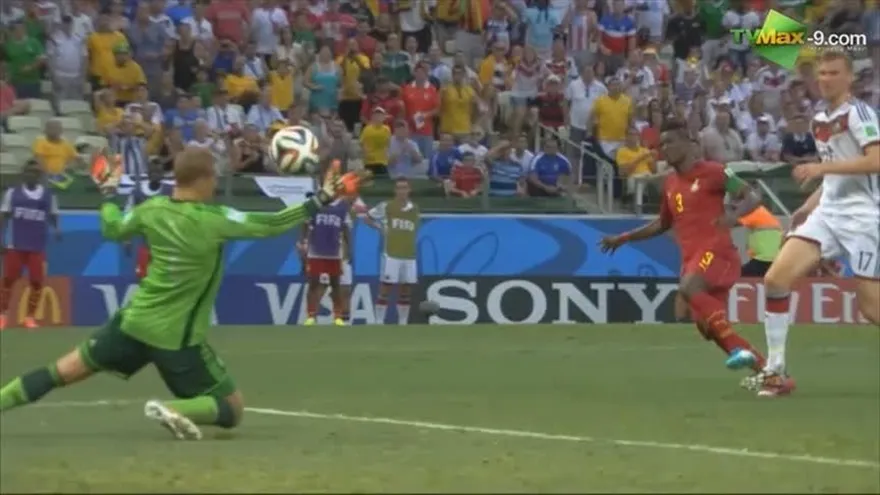 Alemania y Ghana empatan en vibrante partido