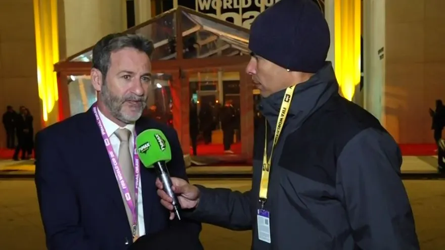 Thomas Christiansen y Ricardo Icaza