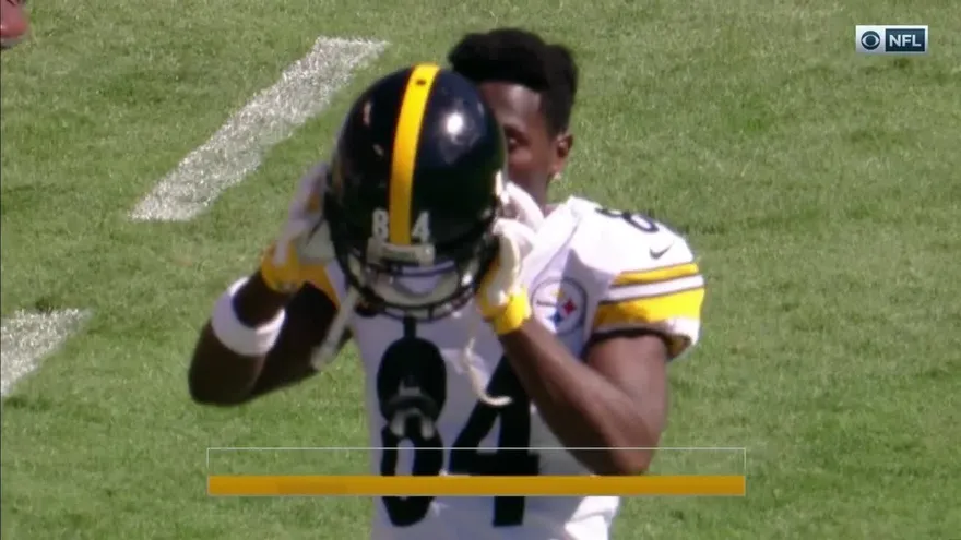 Incidente y reacción de Antonio Brown