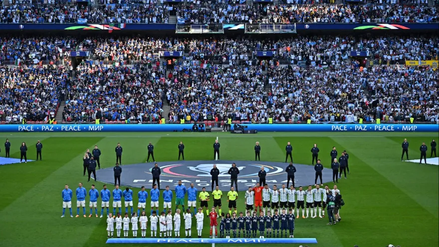 La Finalissima enfrenta a las selecciones ganadoras de la Copa América y la Eurocopa