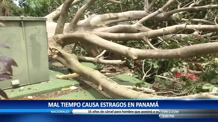 Casas afectadas en Veraguas y Chiriquí por mal tiempo