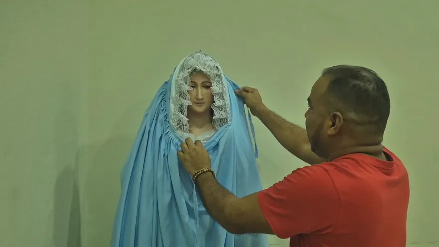 Semana Santa arranca en La Chorrera con el encuentro de la Virgen y Jesús