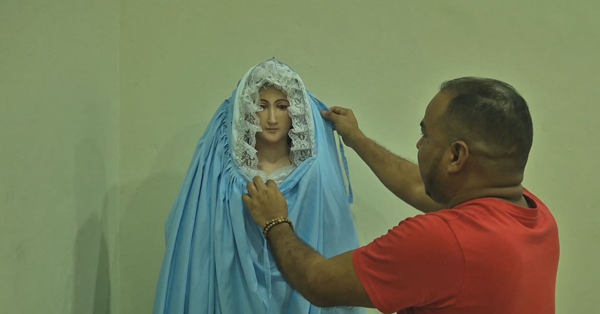 Semana Santa arranca en La Chorrera con el encuentro de la Virgen y Jesús