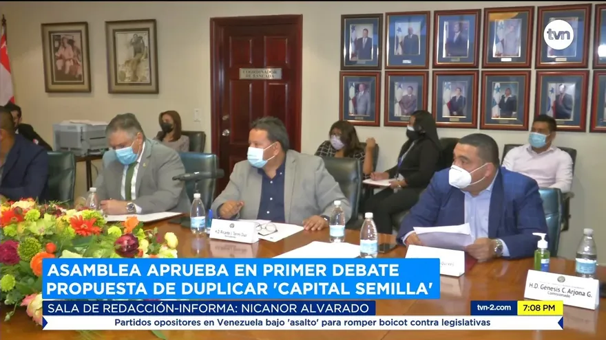 Asamblea aprueba en primer debate duplicar capital semilla que da el Ampyme
