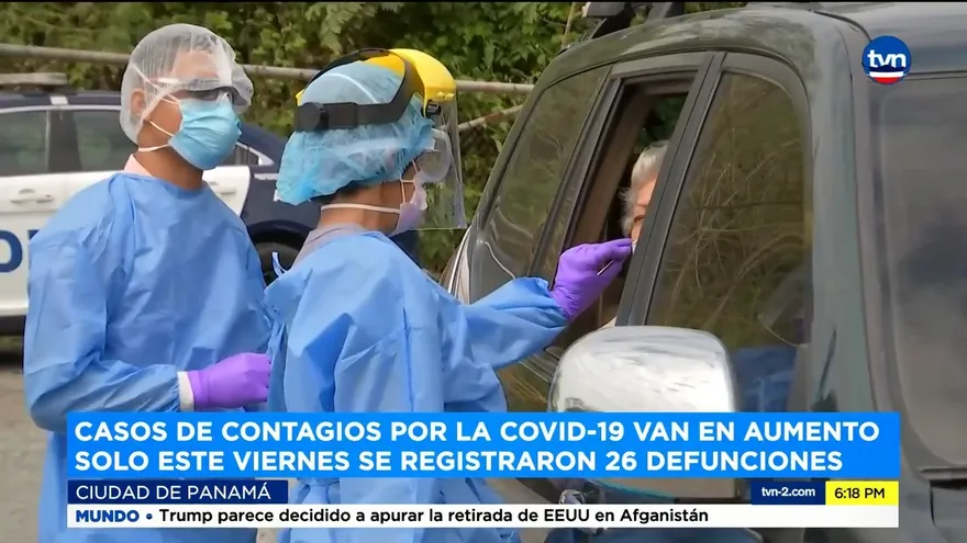 Aumentan los casos de contagios de covid-19 en Panamá