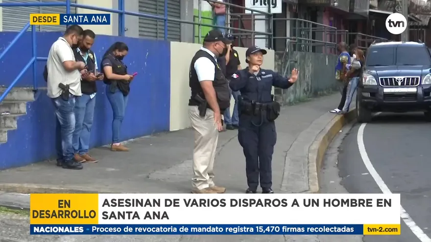 Asesinan de varios disparos a un hombre en Santa Ana