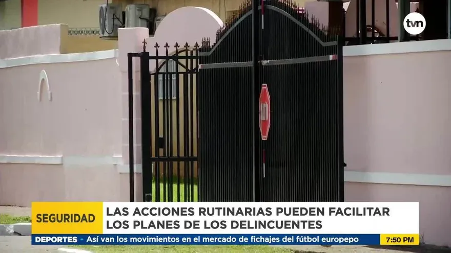 ¿Cómo disminuir riesgos de robo al salir y entrar de su casa?