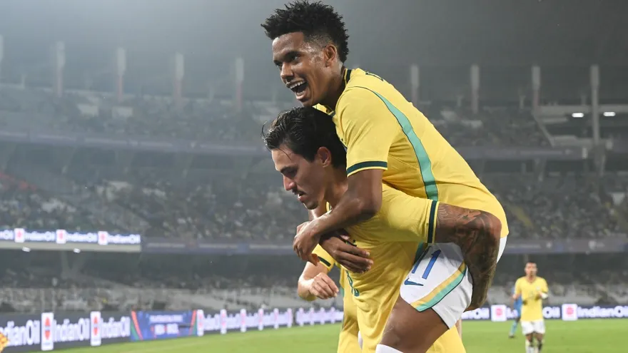 Brasil derrotó a India en amistoso internacional