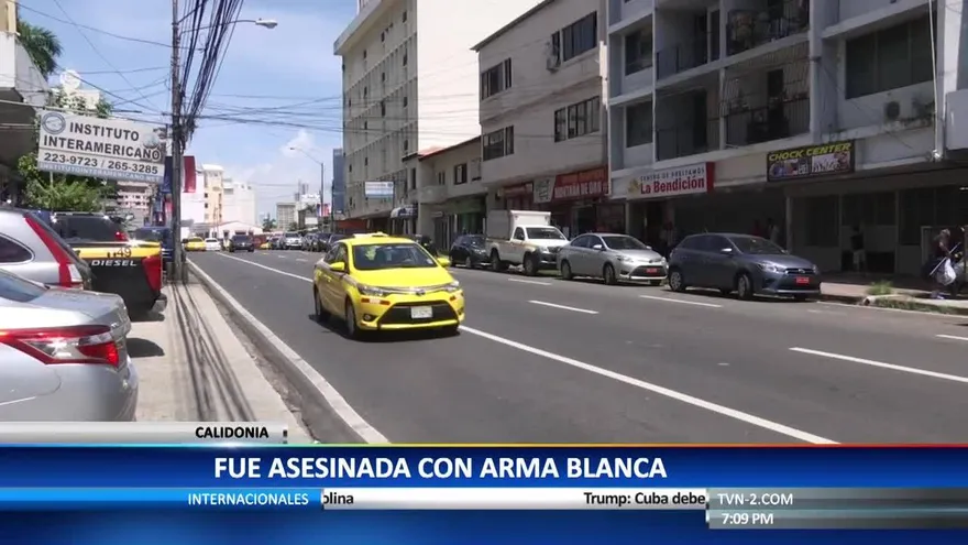 Mujer es asesinada en Calidonia