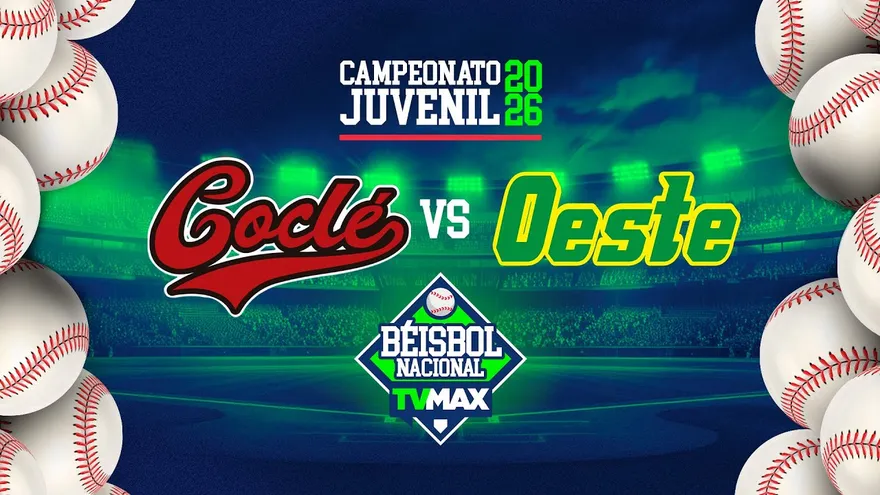 COCLÉ VS  PMÁ. OESTE | ⚾ BÉISBOL JUVENIL  2026 | #FullBeis | EN VIVO