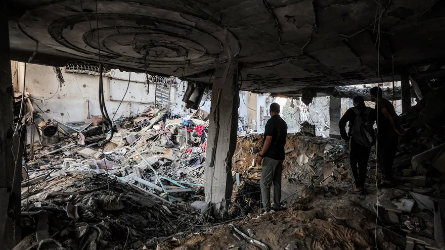 Bombardeos en Gaza