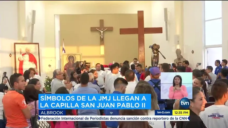 Símbolos de la JMJ retornan a ciudad de Panamá