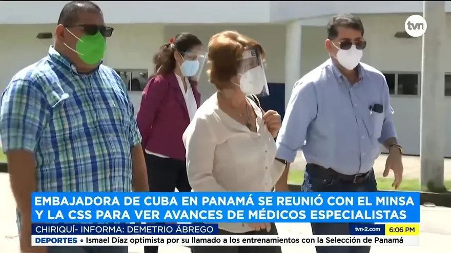 Embajadora cubana se reúne con el Ministerio de Salud