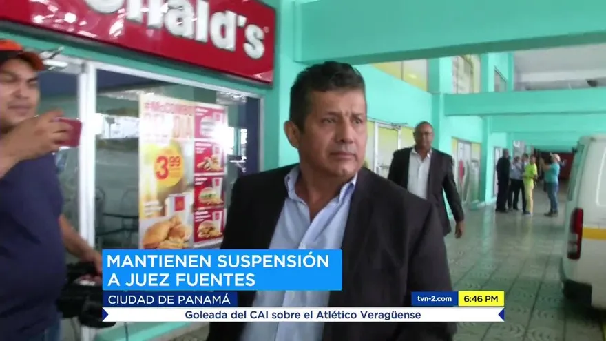 Juez Fuentes seguirá separado del cargo