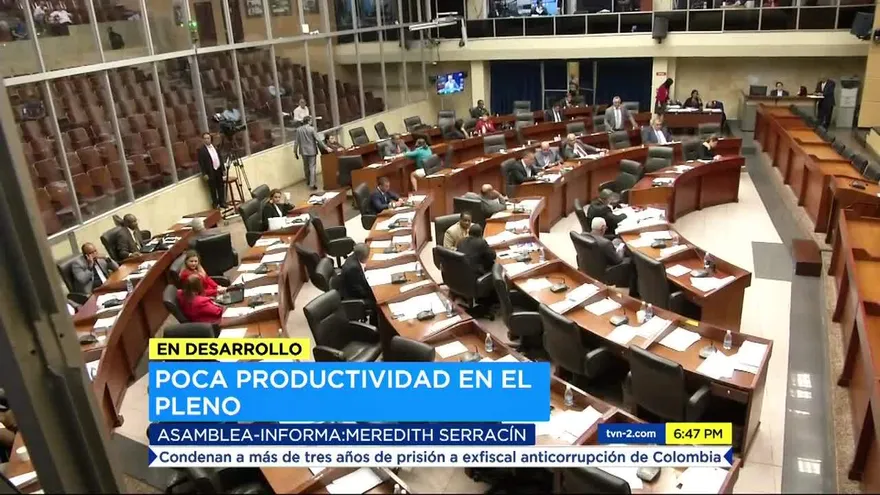Diputados del PRD culpa de la baja productividad al Panameñismo