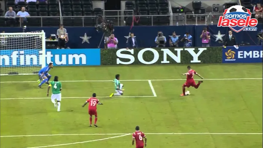 Repasa el gol de Blas Pérez el primero de Panamá sobre México Copa Oro Semifinales