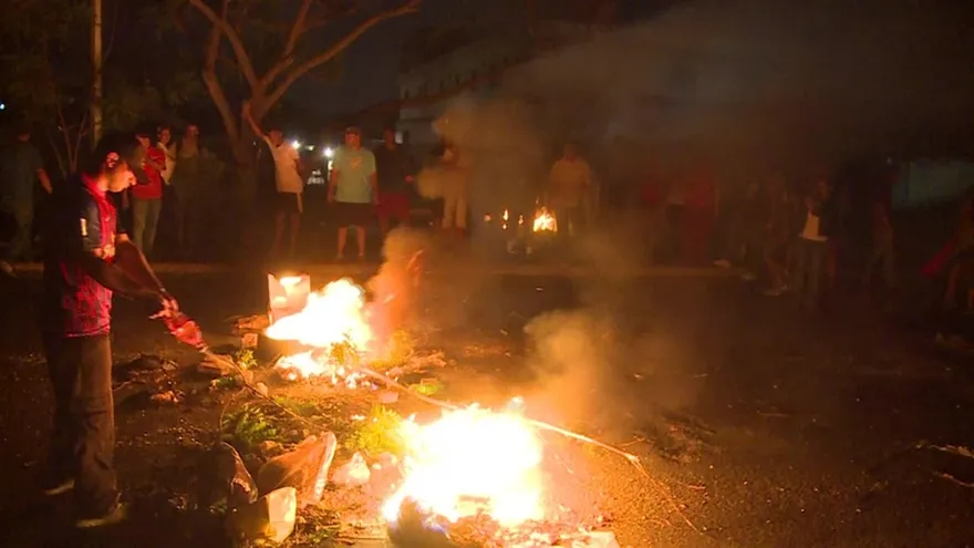 Protesta en Maracaibo por cortes de luz