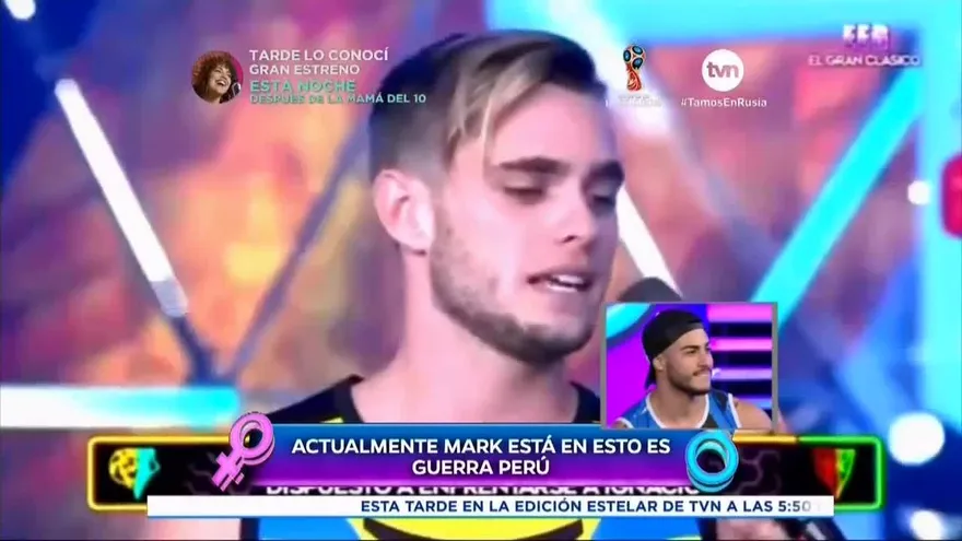 ¡Mark Vollert revolucionó las redes internacionales con su llegada a Esto Es Guerra Perú!