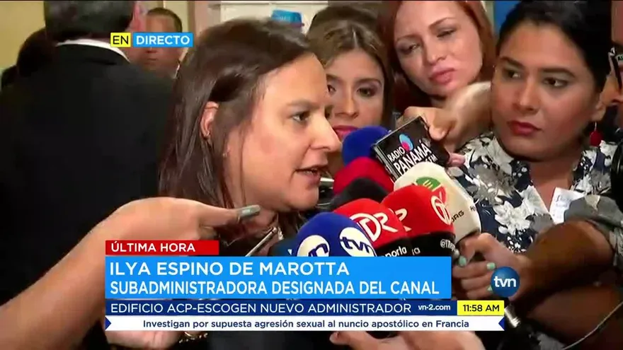 Ilya Espino de Marotta habla de la gran responsabilidad tras ser elegida subadministradora del Canal