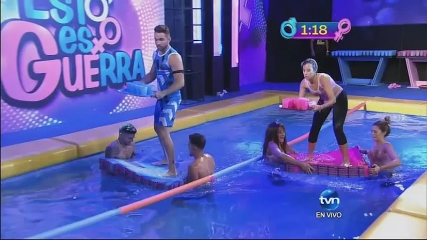 Nuestros guerreros mantienen un excelente Equilibrio Acuático