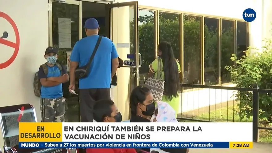 Chiriquí listo para la vacunación de niños
