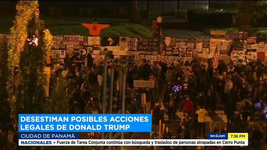 Desestiman posibles acciones legales de Donald Trump