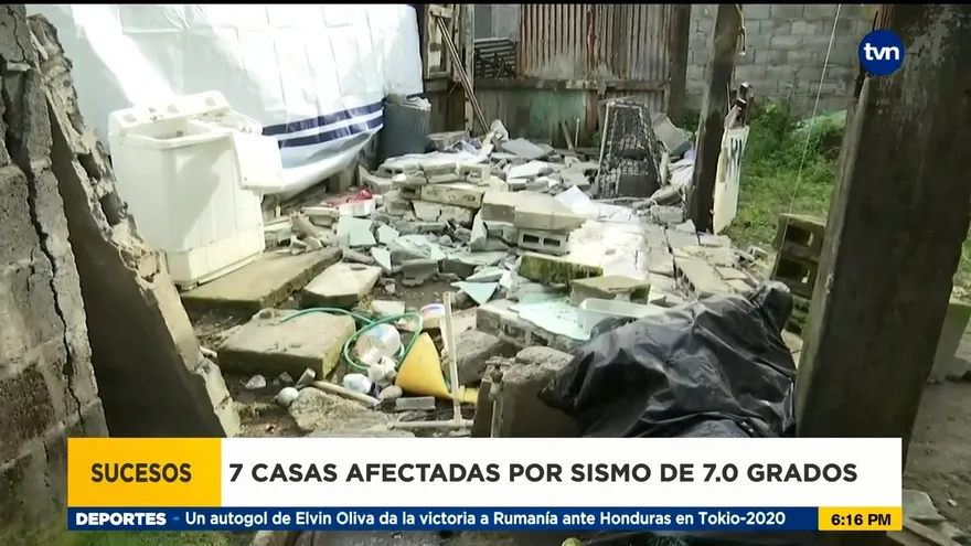 Continúan las evaluaciones en viviendas afectadas por sismo en Chiriquí
