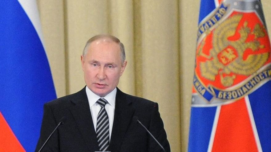 Vladimir Putin, presidente de Rusia.