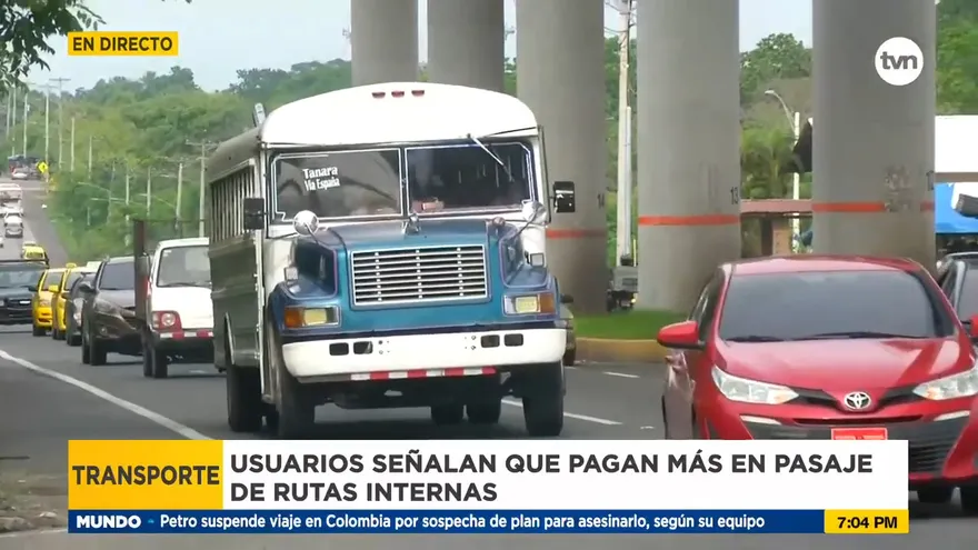 Miles de usuarios en Panamá Este pagan más por el transporte