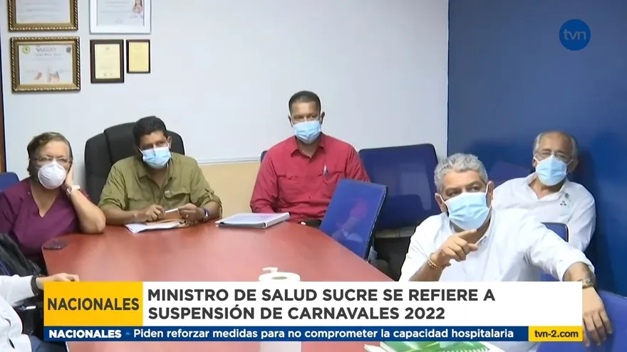 Ministro Sucre se refiere a suspensión de carnaval