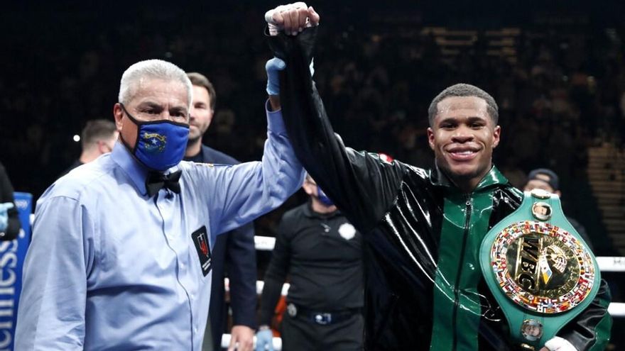Devin Haney Campeón de peso ligero del CMB