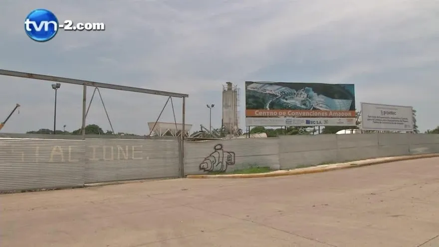 Paralizadas las obras del centro de convenciones de Amador