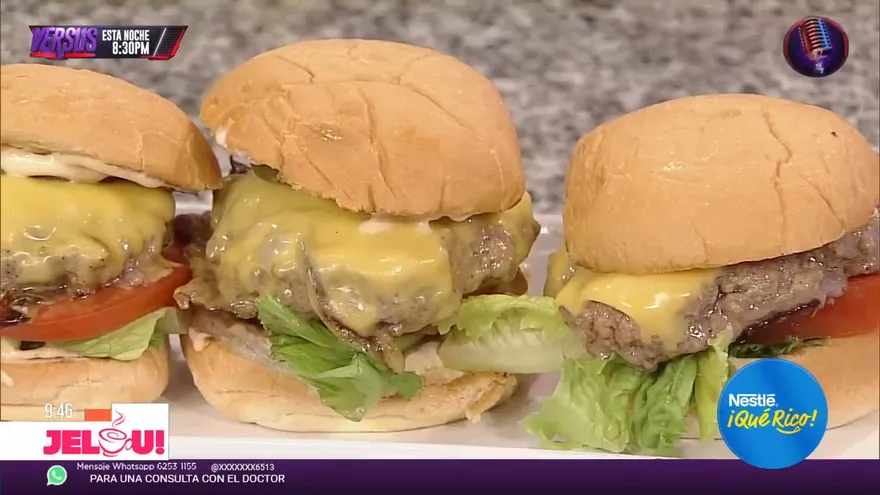 Recetas: Cheeseburger slider