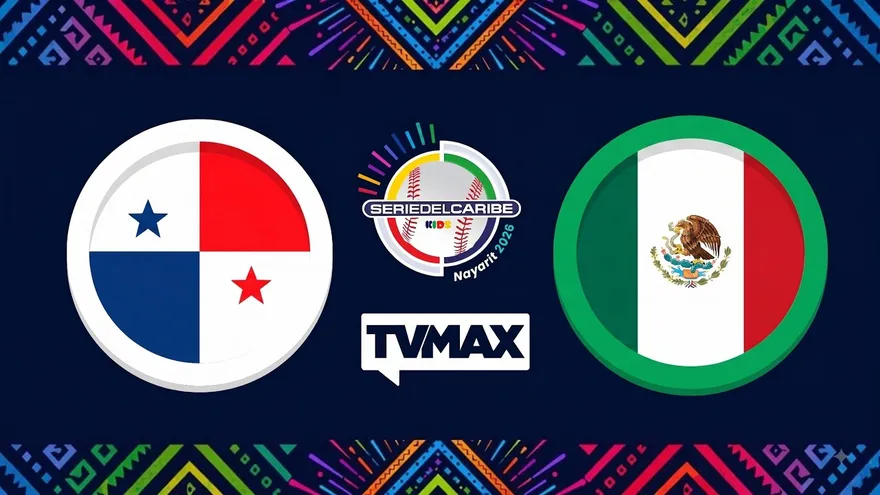 PANAMÁ 🇵🇦 VS 🇲🇽 🟢 MÉXICO VERDE | SEMIFINAL  | SERIE DEL CARIBE KIDS 2026 | TVMAX | EN VIVO