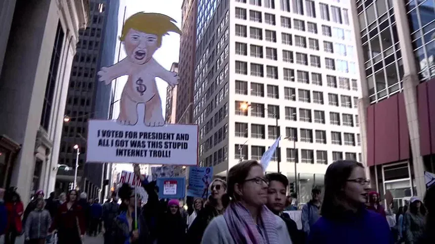 Más de dos millones en Marchas de  Mujeres contra Trump en EEUU
