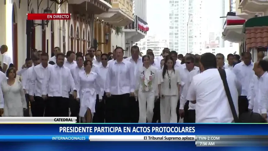 Varela encabeza delegación camino al cementerio Amador